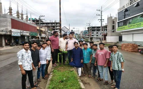 খাগড়াছড়ি সরকারি কলেজ ছাত্রদলের বৃক্ষরোপন কর্মসূচী পালিত 
